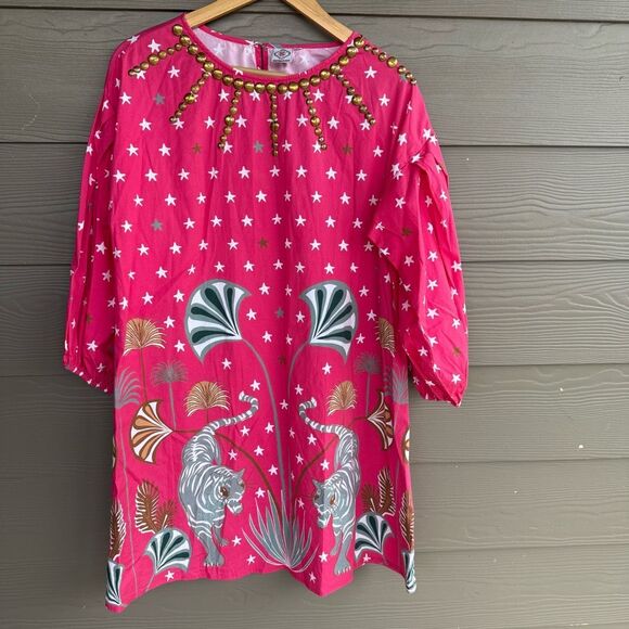 SHERIDAN FRENCH Chic Pink Floral Mini Dress - Picture 2 of 6